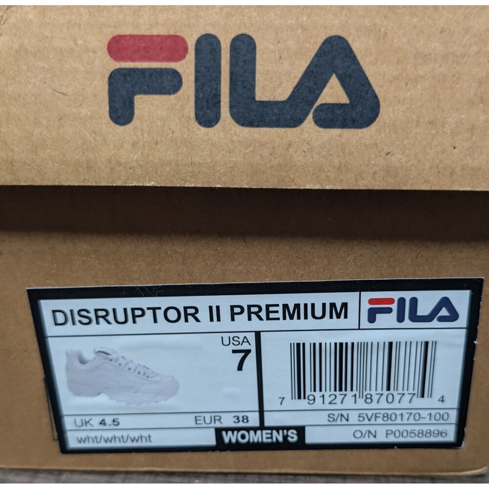 Fila Women's White Sneakers - Picture 11 of 16